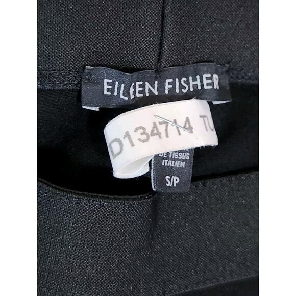 Eileen Fisher Viscose Blend Stretch Legging, in Black Sz Petites S Pre-owned - Picture 6 of 7